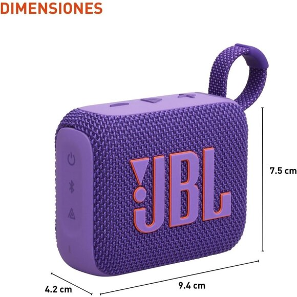 Go 4 - Ultra-Portable, Waterproof and Dustproof Bluetooth Speaker, Big Pro Sound - Picture 3 of 9